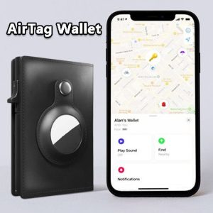 Airtag Wallet Anti Theft Multi-Functional Rfid Card Holder