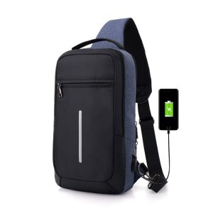 Anti-Theft Usb Charging Chest Bag With You