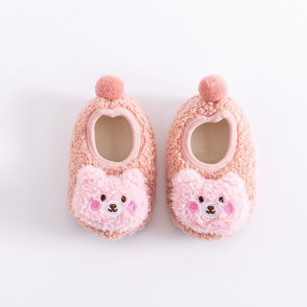 Autumn And Winter Thickened Baby Warm Floor Shoes Homewear