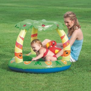 Awning Inflatable Pool Swimming For Infants And Young Children Sand