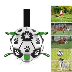 Dog Toys Interactive Football Toys With Grab Tabs