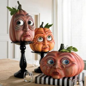 Bumpkin Halloween Expressive Pumpkin Decor