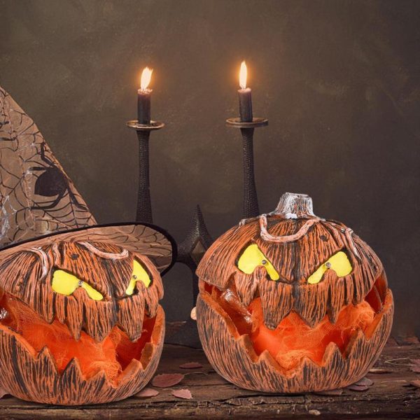 50% | Gloween Interactive Halloween Led Pumpkin Lantern