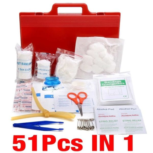 Premium Portable First Aid Medical Kit