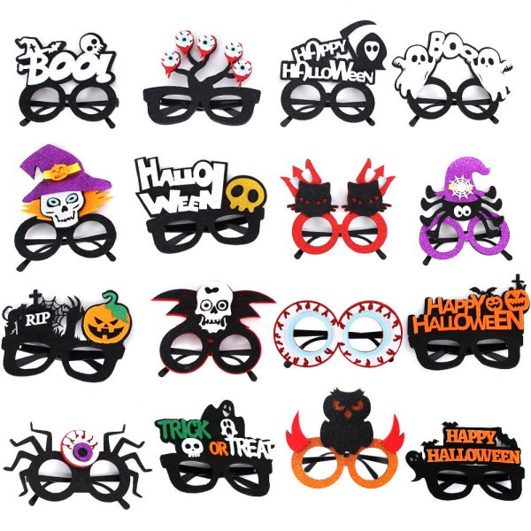 Ooglies Halloween Cartoon Plastic Glasses