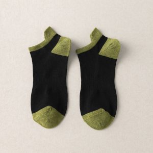 Spring And Summer Thin Cotton Breathable Short Boat Socks