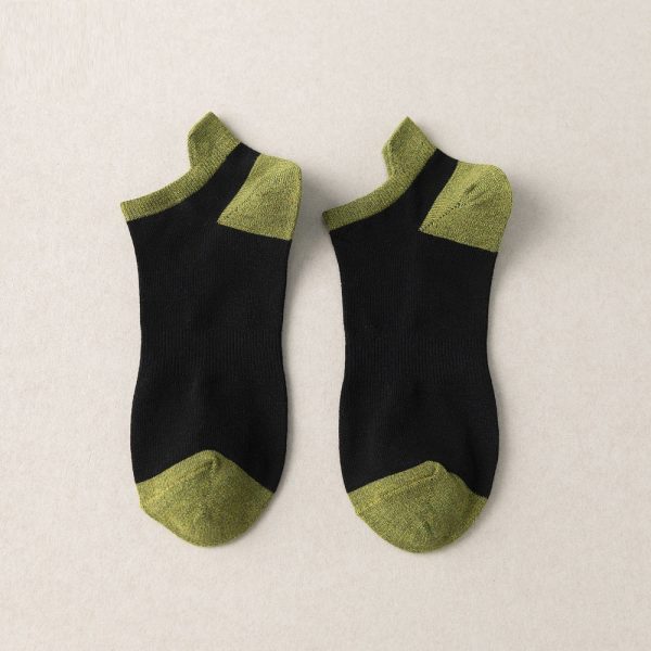 Spring And Summer Thin Cotton Breathable Short Boat Socks