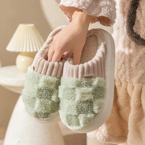 Soft Sole Thick Non-Slip Warm Slippers