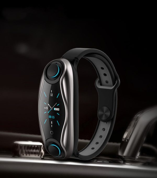 Sports Smart Bracelet With Earbuds