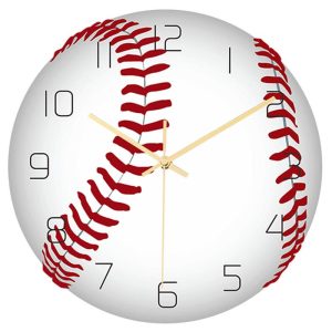 Sports Ball Silent Movement Wall Clock