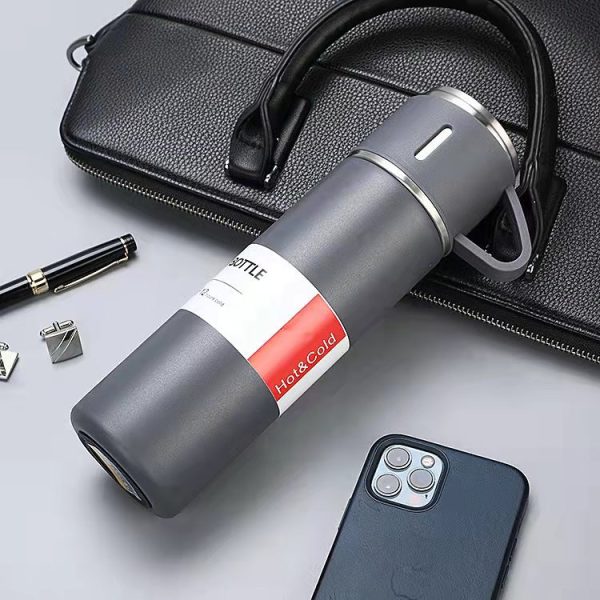 Stainless Steel Vacuum Flask Business Gift Set