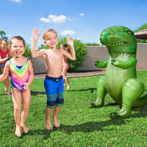 Inflatable Dinosaur T-Rex Water Sprinkler Toy