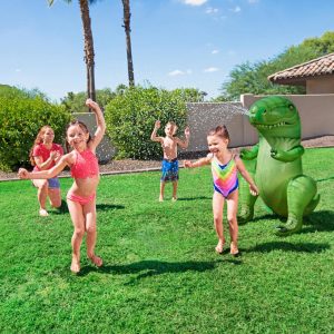 Inflatable Dinosaur T-Rex Water Sprinkler Toy