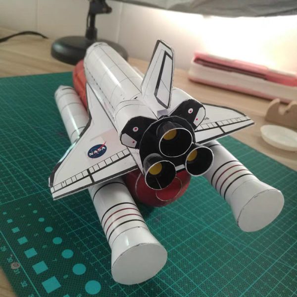 Space Shuttle 3D Paper Model Diy Decoration Toy