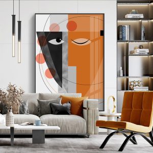 Abstract Faces Canvas Art