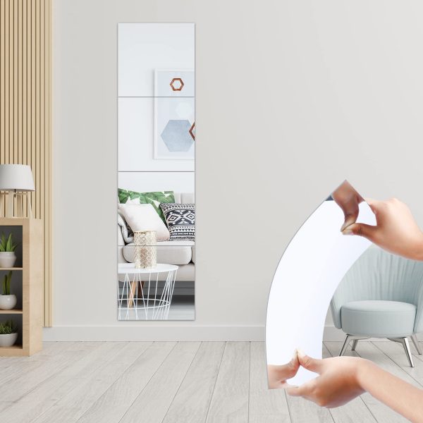 3D Self Adhesive Diy Mirror Wall Sticker