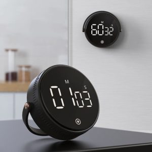 Silent Rotary Adjustable Digital Timer