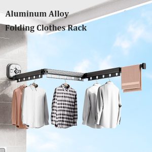 Suction Punch- Folding Clothes Hanger