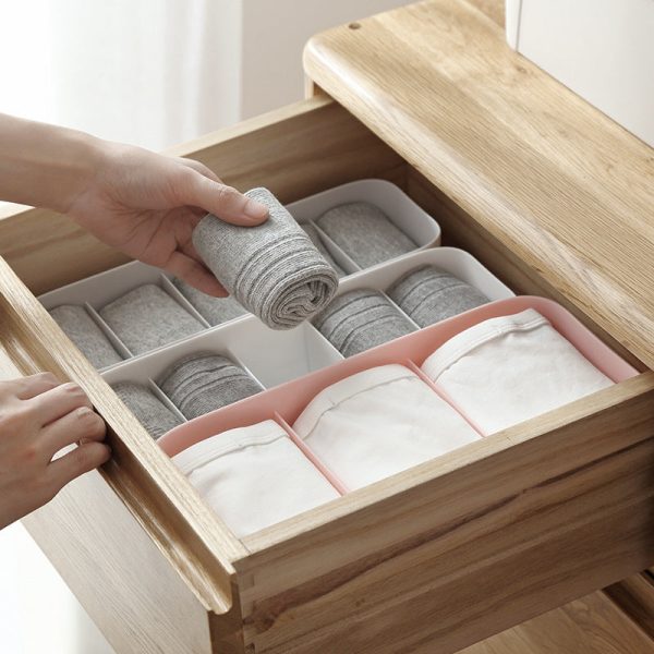 Socks Storage Box Bra Underwear Drawer Closet Organizer