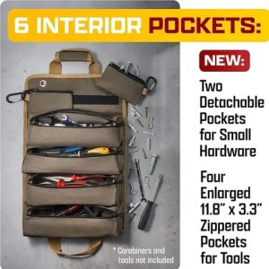 Tool Roll Bag Organizers