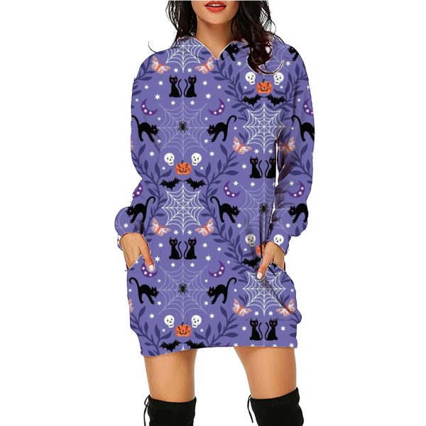 Witchy Hooded Halloween Top