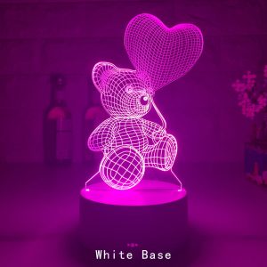 Teddyglow 3D Love Light