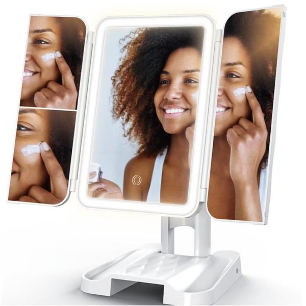 Led Light Makeup Mirror Magnifying