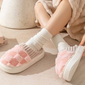 Soft Sole Thick Non-Slip Warm Slippers