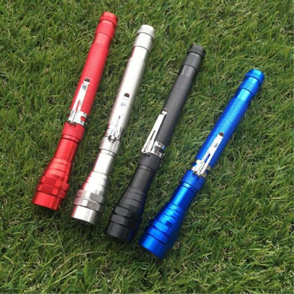 Telescopic Magnetic Pickup Flashlight