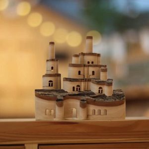 Hidden Castle Foldable Miniature Decor