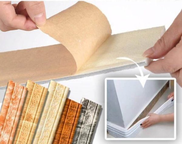 3D Ribbon - Self-Adhesive 3D Wall Edge Strip