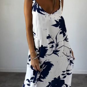 Women'S Flared Dress With Print