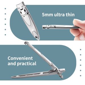 Slim Cut Portable Nail Clippers