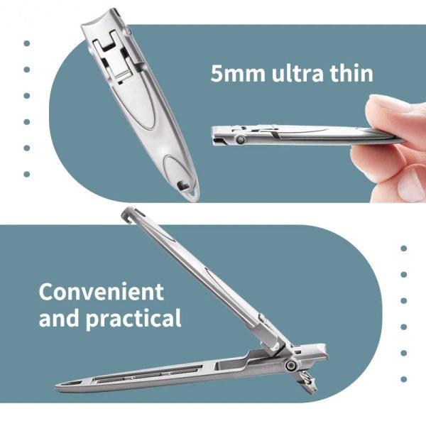 Slim Cut Portable Nail Clippers