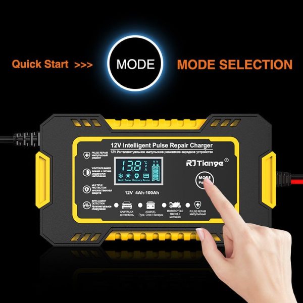 Smart Charger For Vehicle Batteries