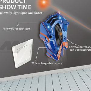 Infrared Light Chasing Wall Climbing Car Remote Control Laser