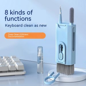 Keyboard Multifunctional Computer Earphone Dust Cleaning Brush