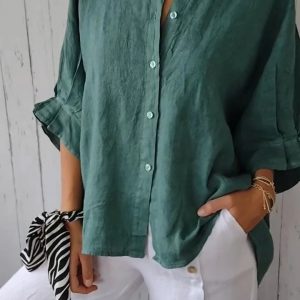 Women'S Cotton Casual Shirt