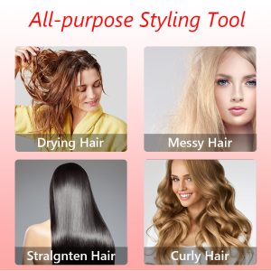 3In1 Air Styler And Rotating Hair Dryer For Dry Hair, Curl Hair, Straighten Hair