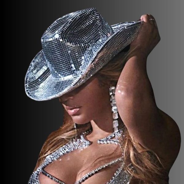 60 Disco Ball Cowboy Hat