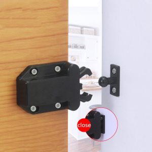 4Pcs Auto Pop-Up Cabinet Locks