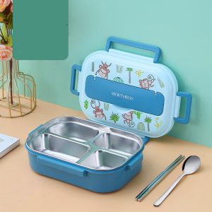 Stainless Steel Portable Thermal Insulation Compartment Lunch Box