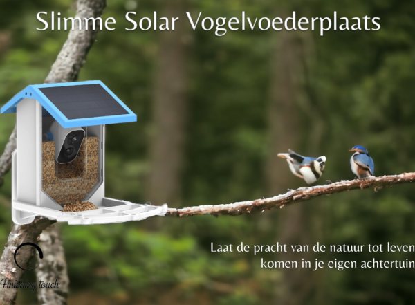 Smart Solar Bird Feeder - Discover Nature In A Unique Way!