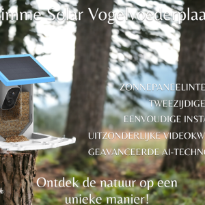 Smart Solar Bird Feeder - Discover Nature In A Unique Way!