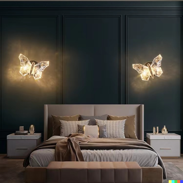 Nordic Butterfly Wall Lamp