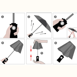 Wind- Resistant Anti-Uv Automatic Sleek Umbrella