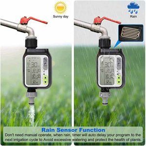 Automatic Garden Watering Timer Sensor