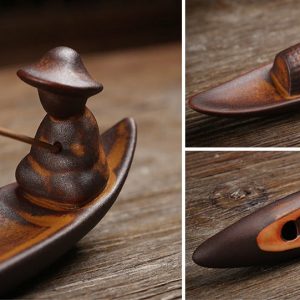 Wooden Zen Incense Holder