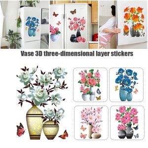 Blossom Booster 3D Decorative Flower Stickers