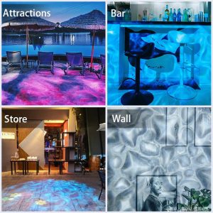 Dynamic Wave Effect Landscape Light Projector